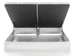Boxspring - 180 X 200 Cm - Wit Mat - Hestia Van Ysmee