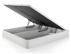 Boxspring - 180 X 200 Cm - Wit Mat - Hestia Van Ysmee