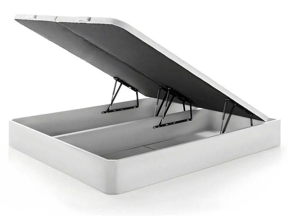 Boxspring - 180 X 200 Cm - Wit Mat - Hestia Van Ysmee