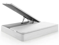 Boxspring - 180 X 200 Cm - Wit Mat - Hestia Van Ysmee