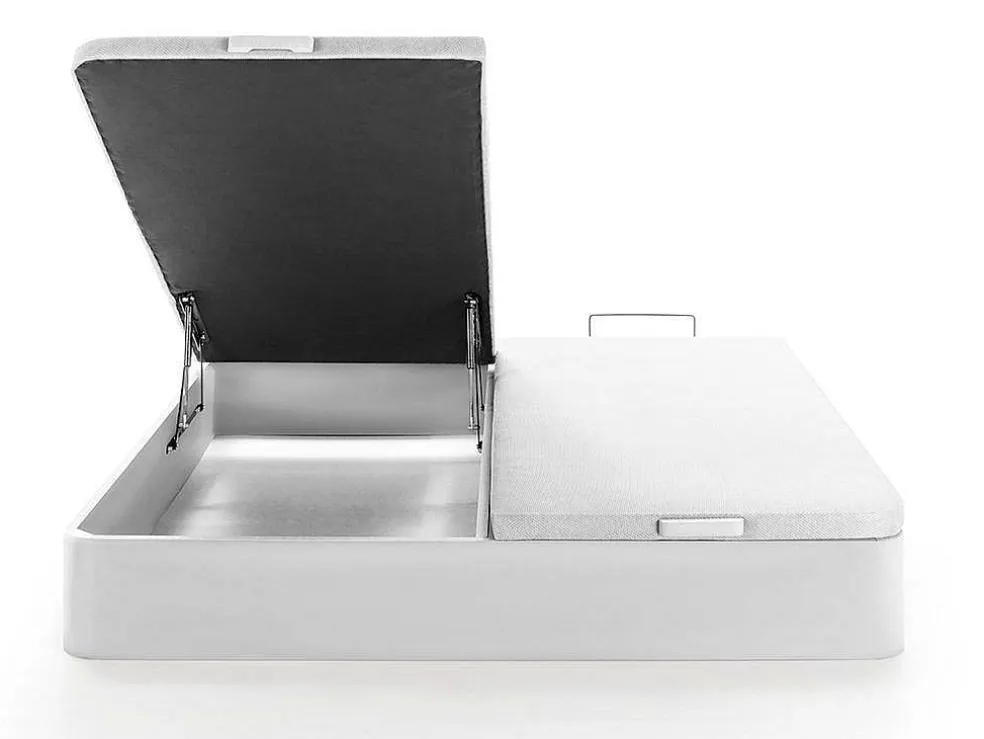 Boxspring - 180 X 200 Cm - Wit Mat - Hestia Van Ysmee