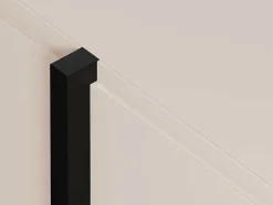 Buffetkast Met 4 Deuren Van Mdf - Beige En Zwart - Luvonia