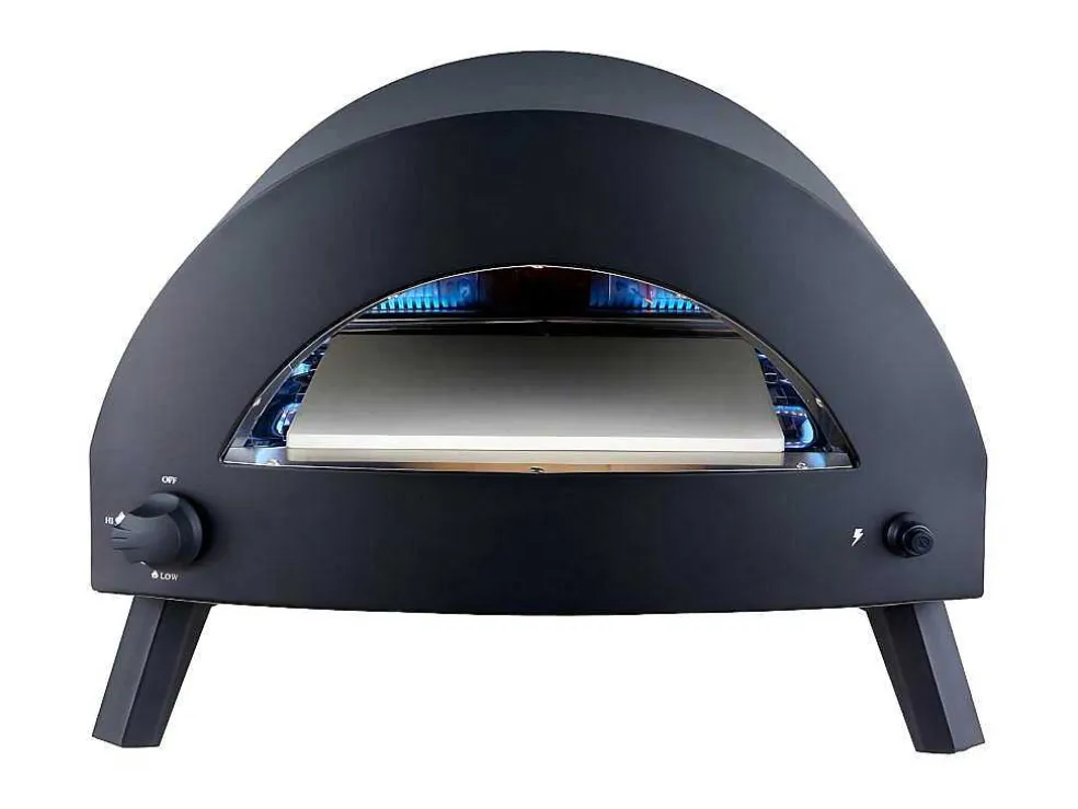 Bukom Pizza Oven Til Gas Zwart.