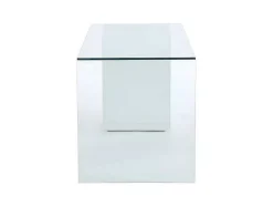 Bureau Muriel Met Opbergruimte - 4 Laden - Gehard Glas & Mdf