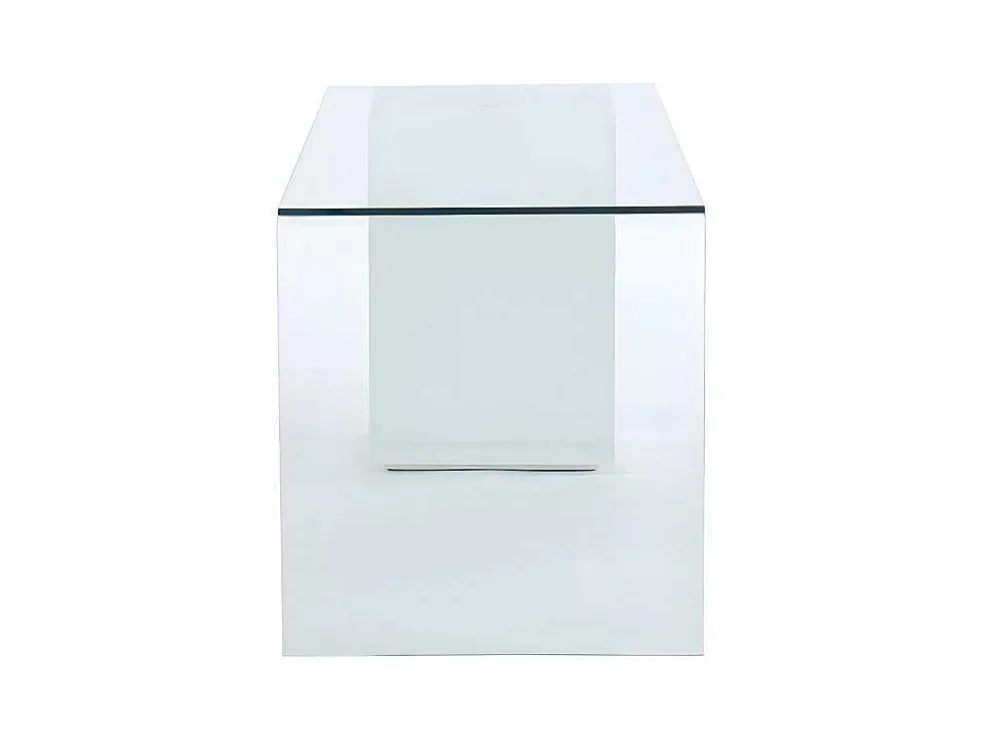 Bureau Muriel Met Opbergruimte - 4 Laden - Gehard Glas & Mdf