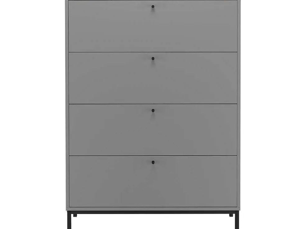 Commode 4 Laden Grijs