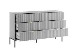 Commode Met 6 Lades - Grijs - Liouba - Van Pascal Morabito