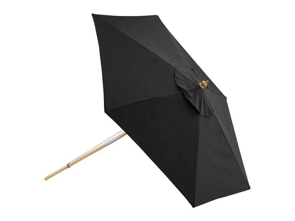 Corypho Parasol Met Kantelfunctie Zwart.