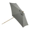 Corypho Parasol Met Kantelfunctie Grijs.