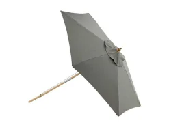 Corypho Parasol Met Kantelfunctie Grijs.