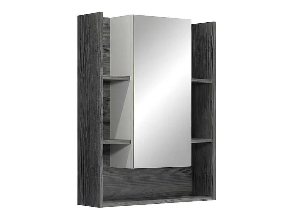 Daily Spiegelkast 1 Deur, 5 Planken, Wit.