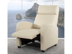 Dallas Fauteuil, Creme