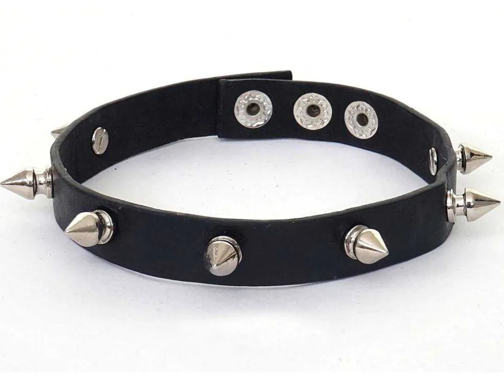 Decoratief Beeldje Panter Met Halsband, Antiek Hoogglans Met Kraag