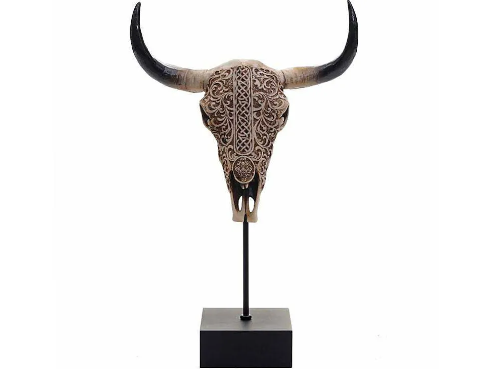 Decoratief Staand Figuur Koeienschedel Mcw-D30
