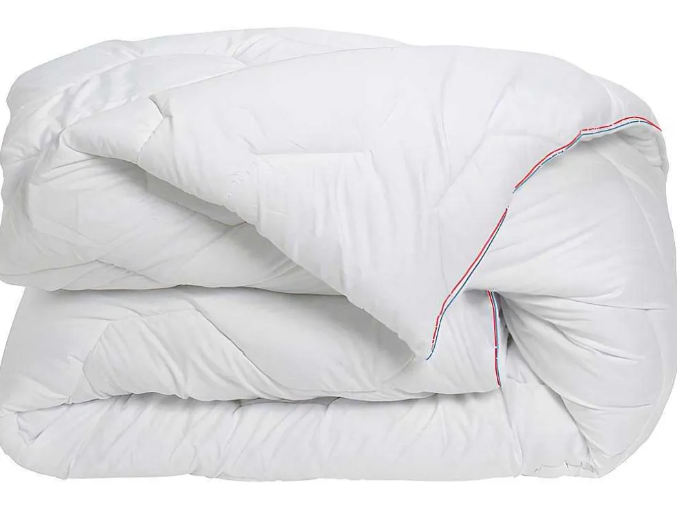 Dekbedovertrek Van Perkaal Katoen - 91 Draden/Cm - 240 X 260 Cm - 400 G/M - Wit - Auxence