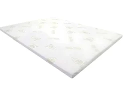 Dekmatras Luxe Met Vormgeheugen Aloe Vera Van Naturea - 140 X 190 Cm