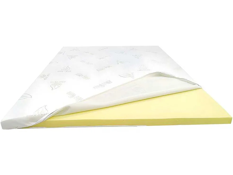 Dekmatras Luxe Met Vormgeheugen Aloe Vera Van Naturea - 160 X 200 Cm