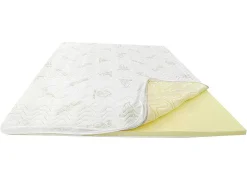Dekmatras Met Vormgeheugenschuim Aloe Vera Van Naturea - 140 X 190 Cm