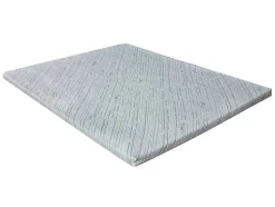 Dekmatras Van Bamboe En Vormgeheugen Van Naturea - 140X190 Cm