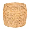 Delia Bijzettafel O43Cm Met Opslag Naturel.