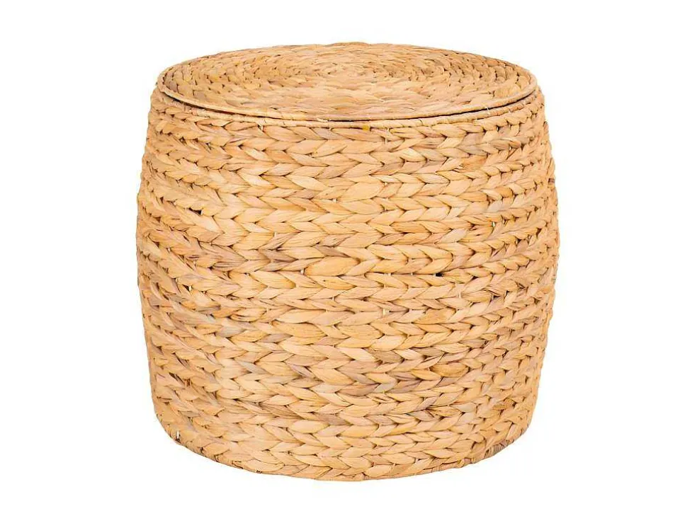 Delia Bijzettafel O43Cm Met Opslag Naturel.