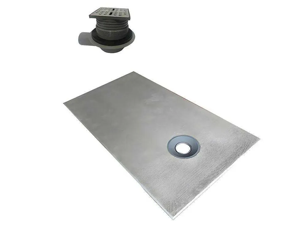 Douchebak Klaar Om Te Betegelen Delos Sifon Inbegrepen - 1600 X 900 X 40 Mm - Snijdbaar