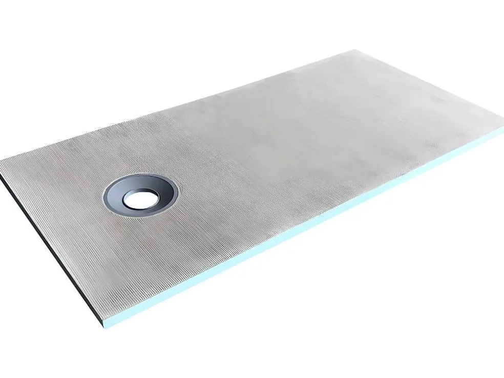 Douchebak Om Te Betegelen Delos Sifon Inbegrepen - 1800 X 900 X 40 Mm - Snijdbaar