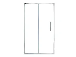 Douchedeur In Industriele Stijl - Chroom - 120 X 195 Cm - Toroni