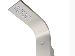 Douchekolom Felicita Met Thermostaatkraan, Balneotherapie En Led-Verlichting - 20*165 Cm