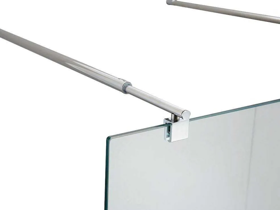 Douchewand Paulina Ii Gezeefdrukt Glas - 90 X 190 Cm