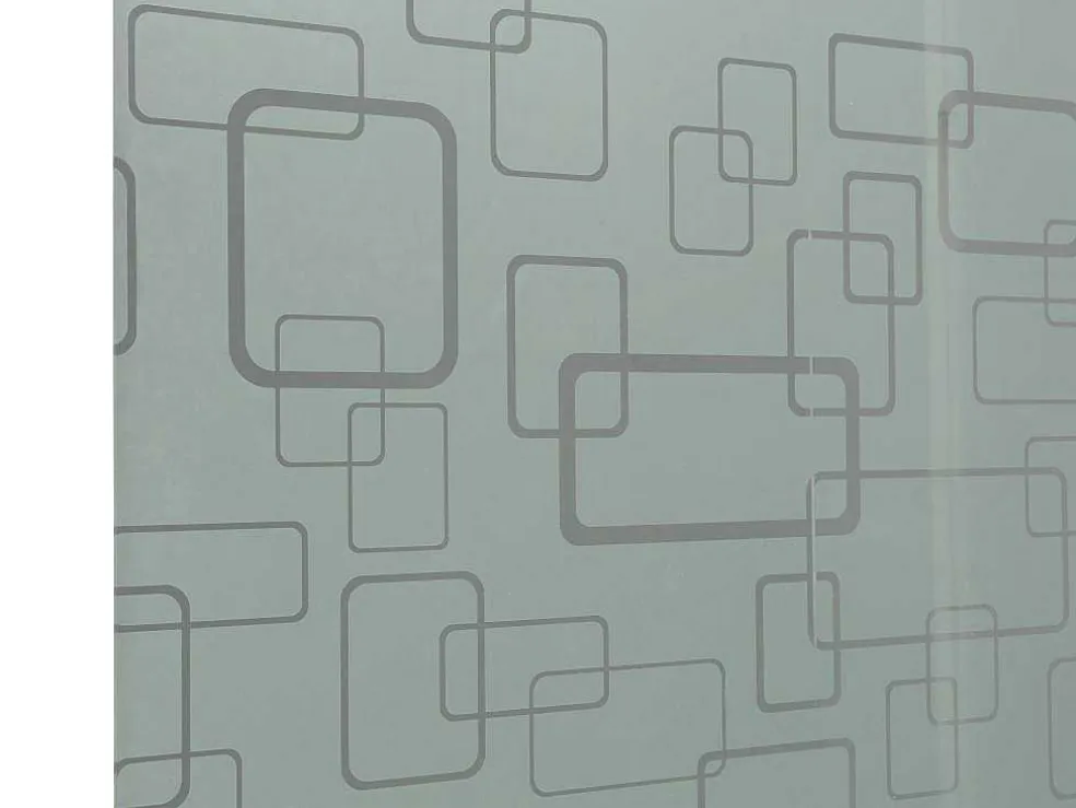 Douchewand Paulina Ii Gezeefdrukt Glas - 90 X 190 Cm