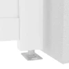 Draaipoort Van Aluminium L103 X H181 Cm Wit - Nazario