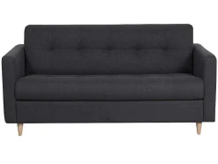 Driezits Express Bedbank Van Stof Ganoa - Antraciet