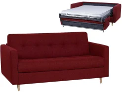 Driezits Express Bedbank Van Stof Ganoa - Antraciet