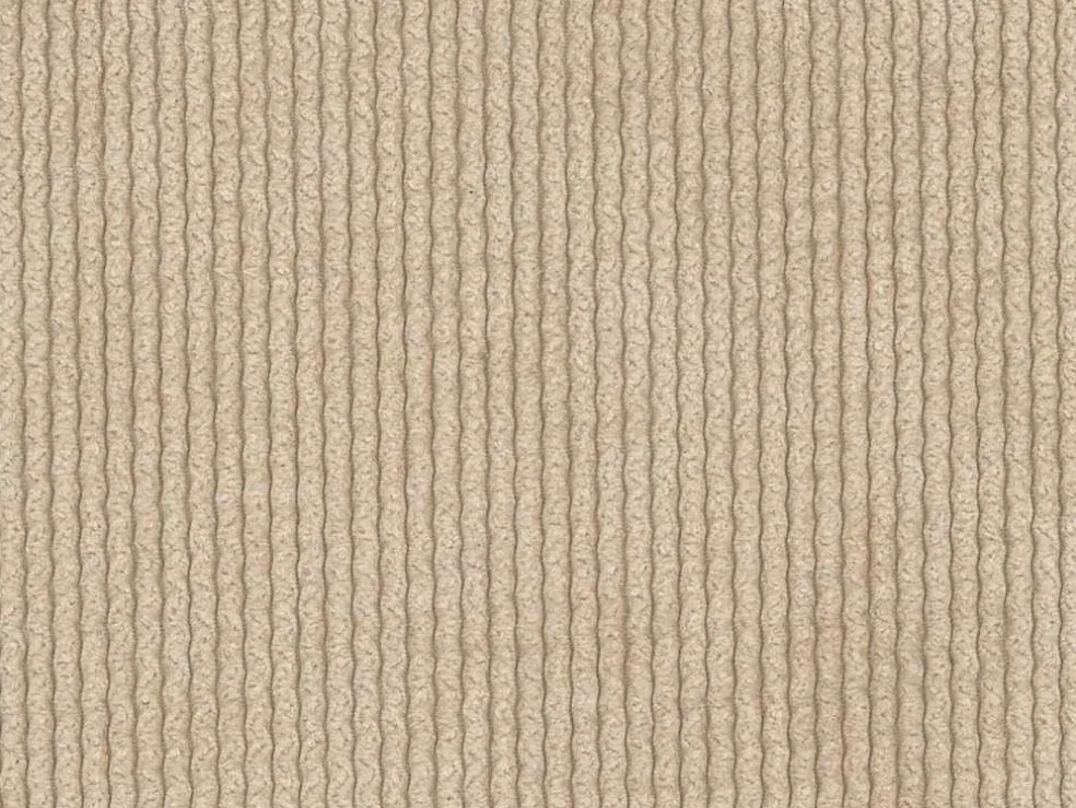 Driezitsbank En Fauteuil Van Beige Stof Met Textuur Pogni Van Maison Cephy