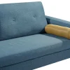 Driezitsbank Tatum Van Stof - Blauw
