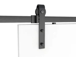 Dubbele Schuifdeur - 2 X H205 X L83 Cm - Mdf + Wit Pvc - Varin