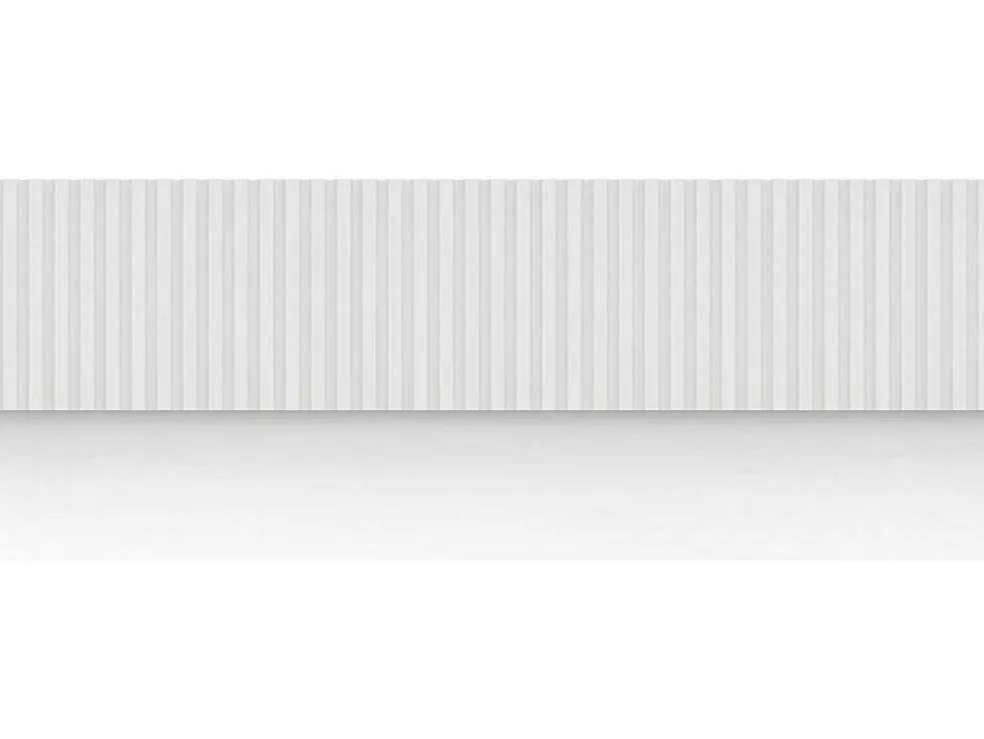 3D-Wandpaneel - 3,71 M - Wit - Set Van 8 - Tatiana