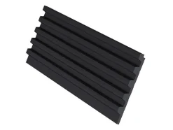3D-Wandpaneel - 2,83 M - Zwart - Set Van 8 - Clinton