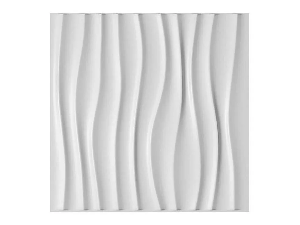 3D-Wandpaneel Om Te Beschilderen - Set Van 3M - Set Van 12 Stuks - Selby