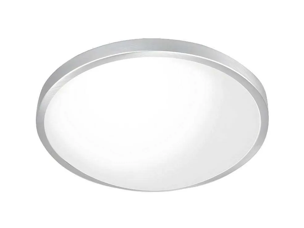 Easy Plafondlamp, Satijn, Wit, 31X31X9 Cm, Epikasa