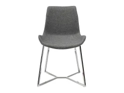 Eetkamerstoel Bekleed Met Grijze Stof 4009 Angel Cerda