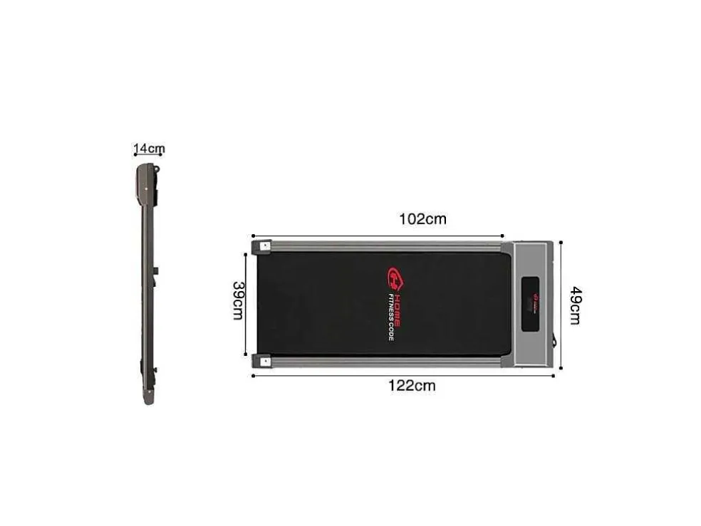 Elektrische Loopband Met Lcd -Display Voor Oefening Van Het Thuiskantoor