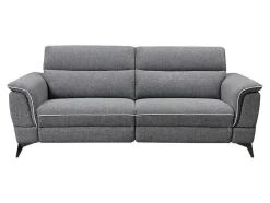 Elektrische Relaxbankstel 3+2 Macari - Stof - Grijs