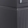 Elektrische Sfeerhaard Lopevi - L99 X D25 X H82,5 Cm - Zwart