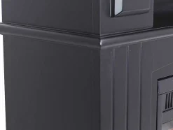 Elektrische Sfeerhaard Lopevi - L99 X D25 X H82,5 Cm - Zwart