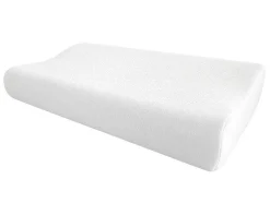Ergonomisch Hoofdkussen Met Vormgeheugen 50 X 30 Cm Sleepy Van Dreamea - Wit