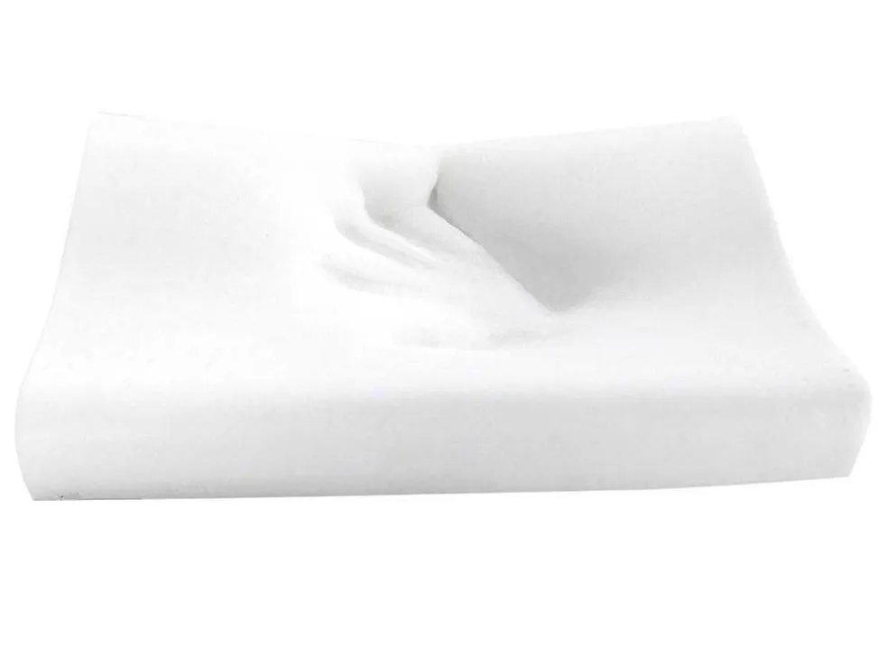 Ergonomisch Hoofdkussen Met Vormgeheugen 50 X 30 Cm Sleepy Van Dreamea - Wit