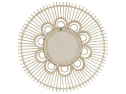 Etnische Spiegel Van Rotan Lumpur - D70 Cm