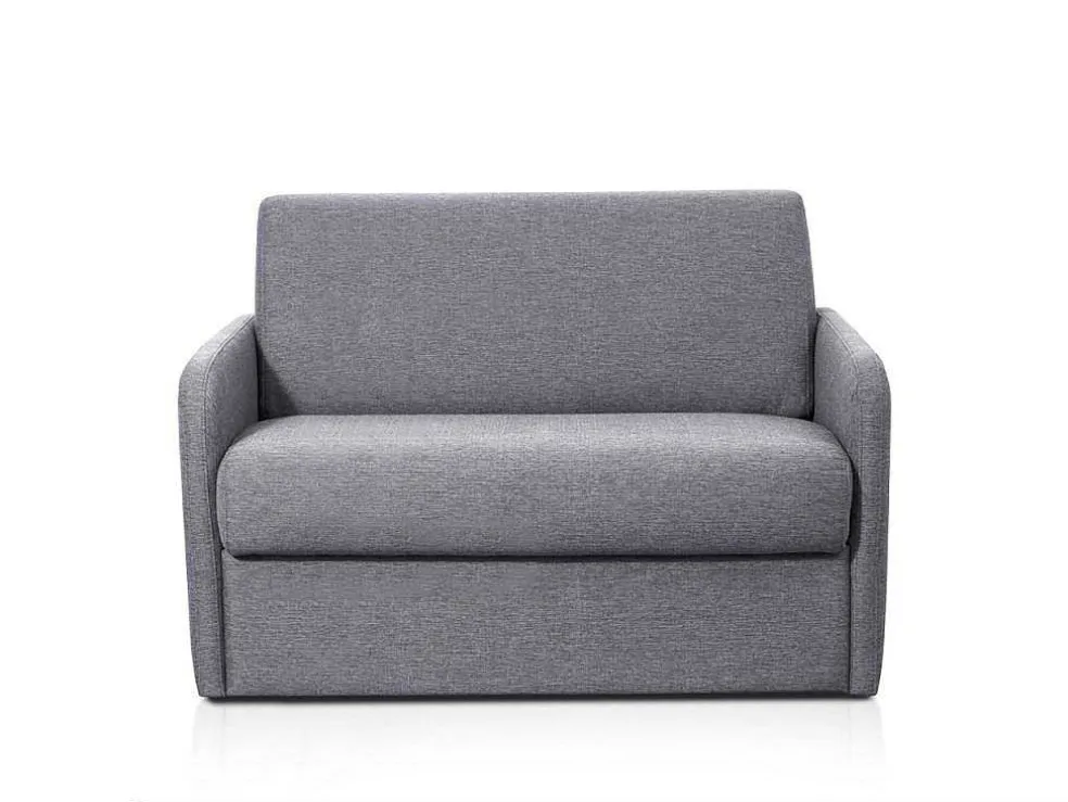 Express-Converteerbare Fauteuil In Stof Nadoa - Bed 100Cm - Lichtgrijs